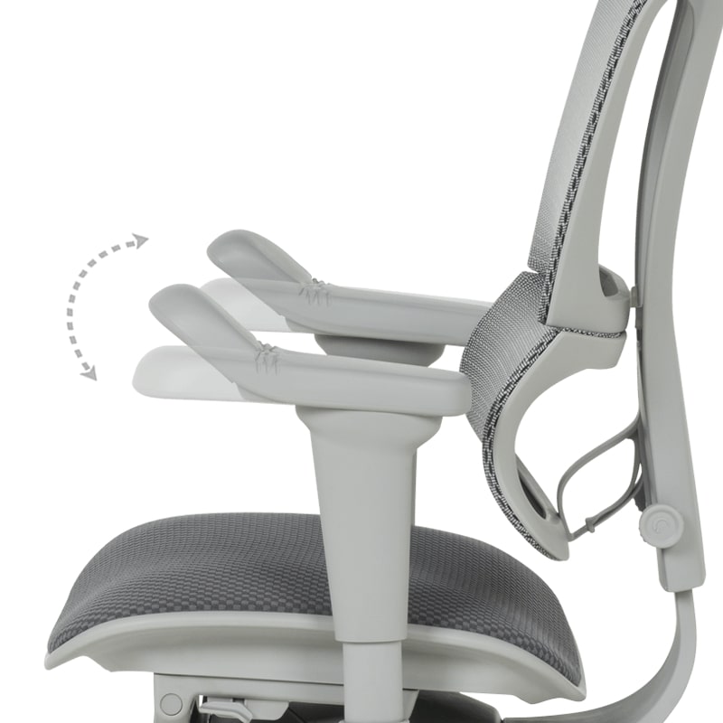 Ергономичен стол Carmen IOO Ultra сив